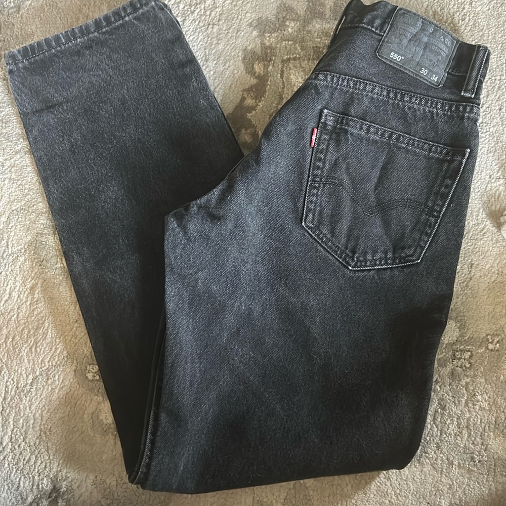 Levi’s 540 black jeans